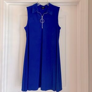 MSK blue dress